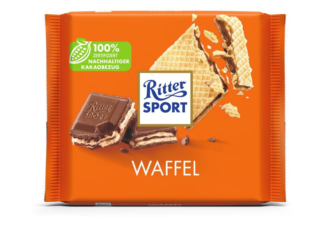 Вафлі Ritter Sport Waffel 100г